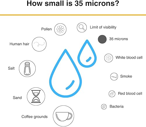 Miniatura 8 de Whirlpool Filtros de agua para toda la casa de 35 micrones, 10 x 2.5 pulgadas, filtración certificada NSF que reduce los sedimentos para agua de