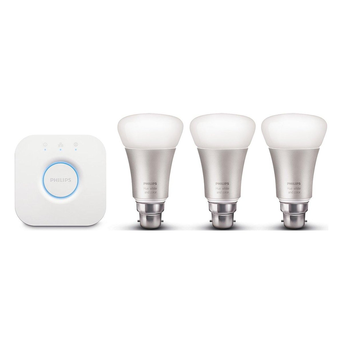 Philips Hue - Iluminación inteligente, kit de principiante B22