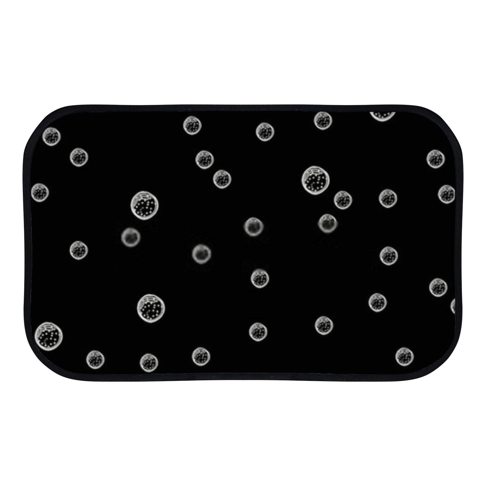 Nuansexi Bathroom Rugs Scandinavian Style Pattern Floor Mats Non Slip Bathmat Doormat Tub Mat Coral Velvet Absorbent Entrance Carpet Mats Machine Washable Bedroom Decor