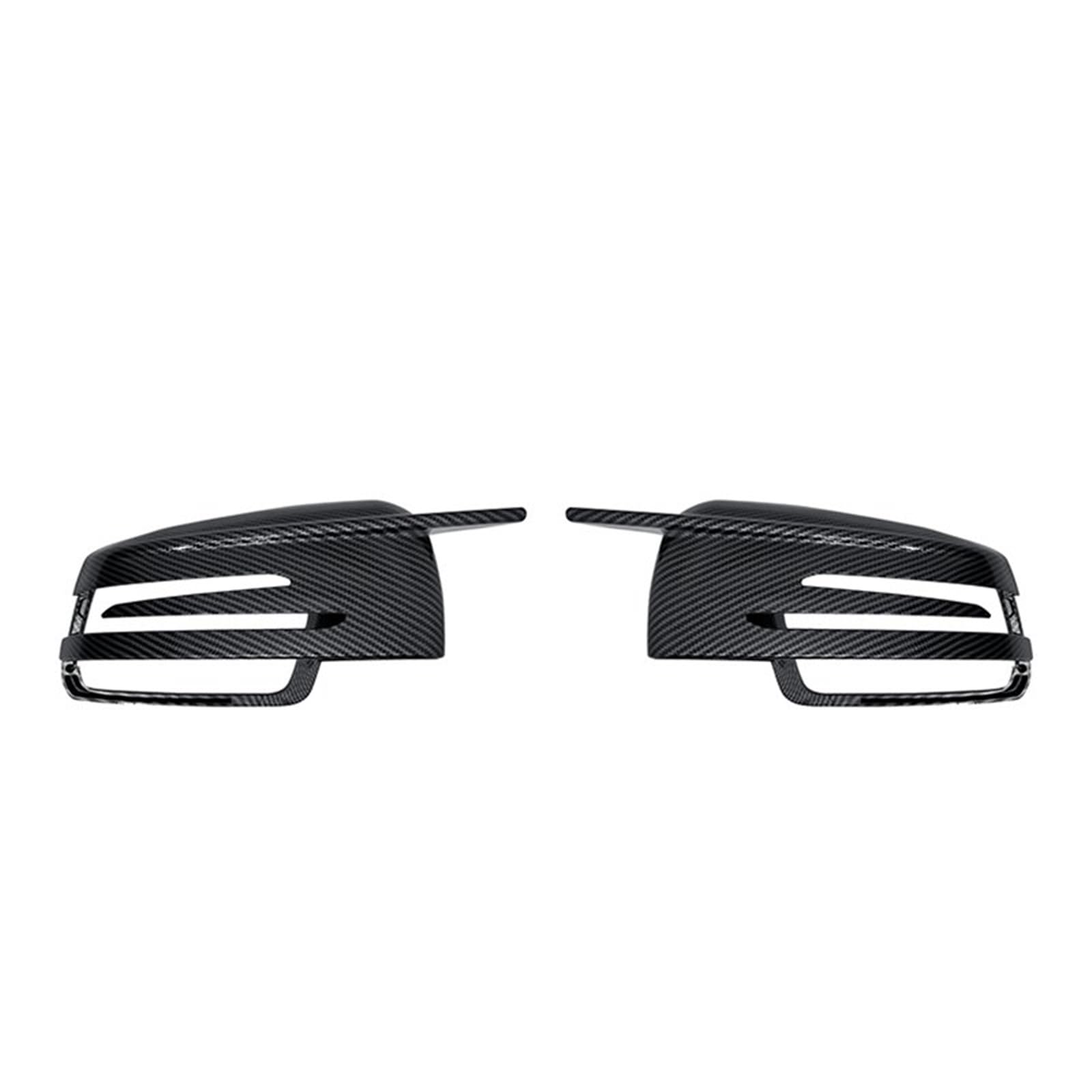 Housses de rétroviseur pour Benz W212 W176 C218 look carbone - 7
