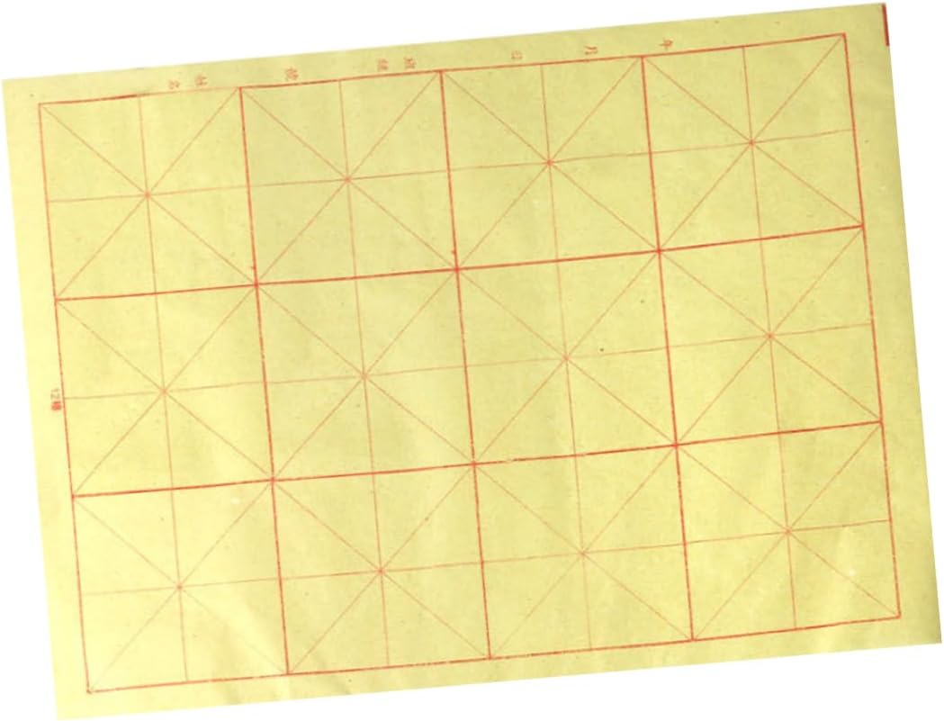 KONTONTY Chinese Calligraphy Sheets 70 Sheets Parchment Paper for Writing Calligraphy Practice