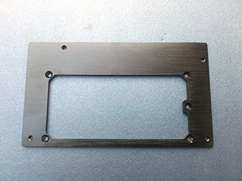1PC Computer case Power Adapter Plate ATX to SFX TFX Flex Thick 3mm Aluminum Plate Anodized (ATX to TFX)