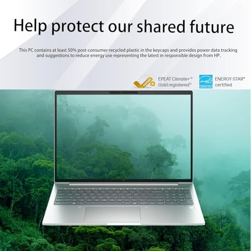Image of HP Elitebook 660 G11 16 inch FHD+ Business Copilot AI Laptop, Intel 12-Core Ultra 7 165U vPro, 64GB DDR5, 2TB SSD, Wi-Fi 6E, 5MP IR Camera, Fingerprint, Backlit Keyboard, 2X Thunderbolt 4, Windows 11 Pro