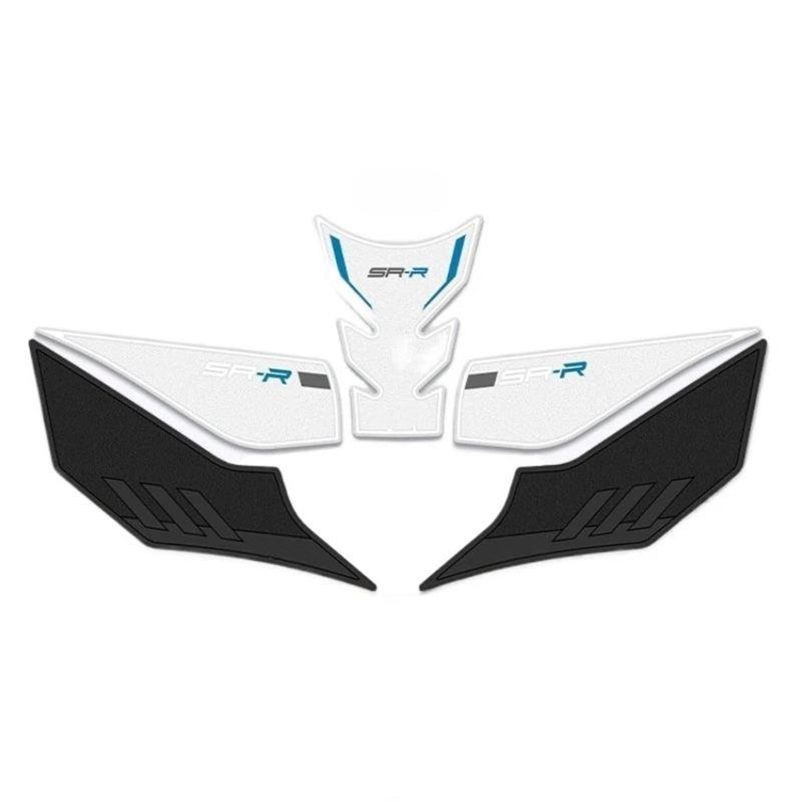 for CFMOTO 675SR 675 SS SR SR-S Body Protection Stickers 675SR-R Motorcycle Fuel Tank Pad Grip Decal Fishbone Tank Pad(Color2)