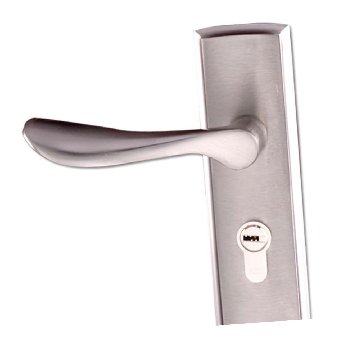 Poignée de porte verrouillable en aluminium pour l'intimité des chambres