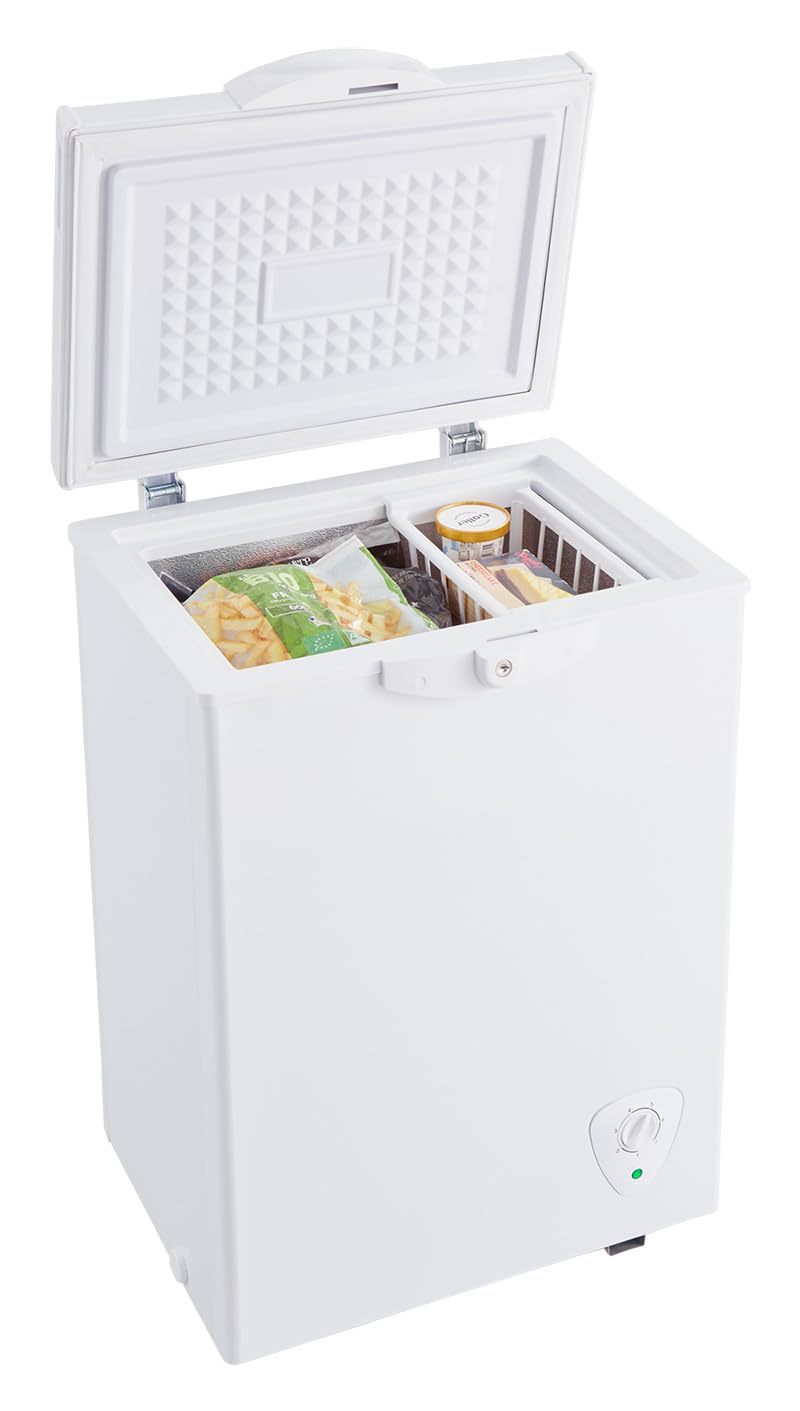 Amazon.co.jp: simplus 冷凍庫 66L 上開き バスケット付き 鍵付き 静音