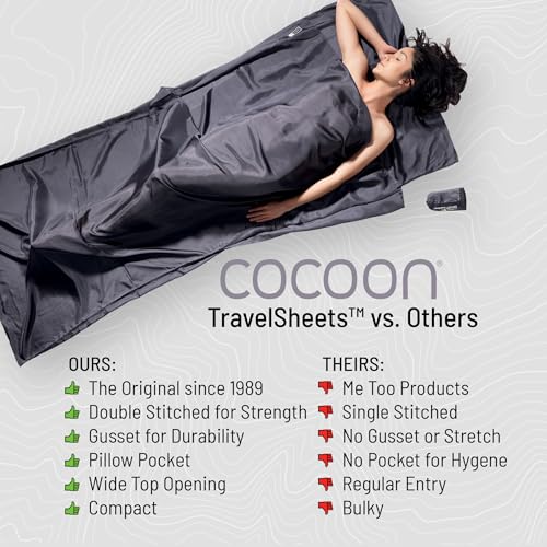 Image of COCOON - Premium - TravelSheet - Insect Shield - Silk