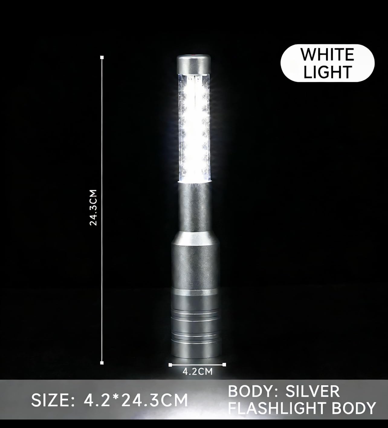 Set di 2 luci LED per bottiglia – Bastoncini stroboscopici, luminosi ricaricabili per bottiglie di champagne, bar, club, feste, compleanni, matrimoni, eventi