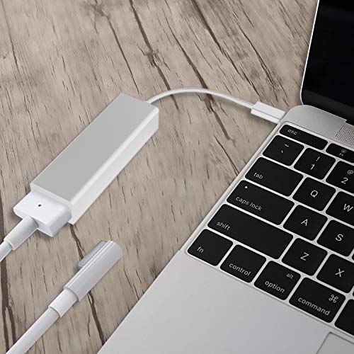 Image of Microware USB C Adapter Compatible for MagSafe 1 & 2 (Type C to Magsafe 1 & 2 Charging Adapter)