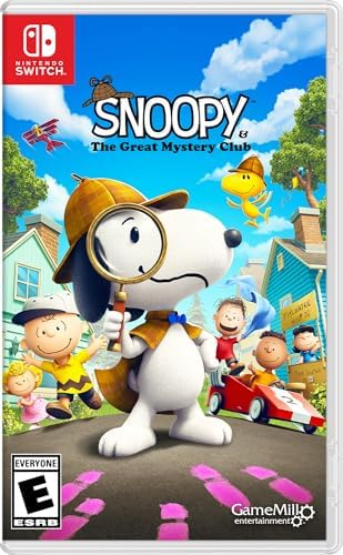Snoopy & The Great Mystery Club - Nintendo Switch : Video Games