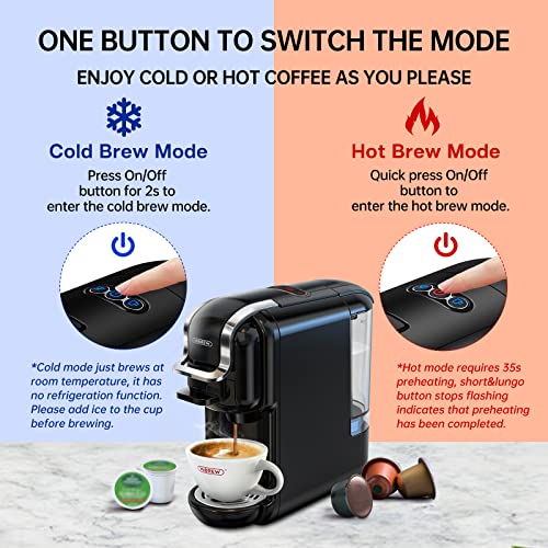 HIBREW - Cafetera,Macchina da caffè espresso