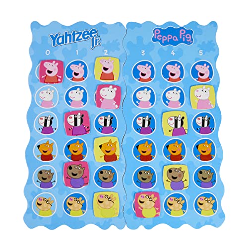 Hasbro Gaming Yahtzee Jr.: Peppa Pig Edition Board Game for Kids Ages 4 and Up, Counting and Matching Game for Preschoolers (Amazon Exclusive) - image 6