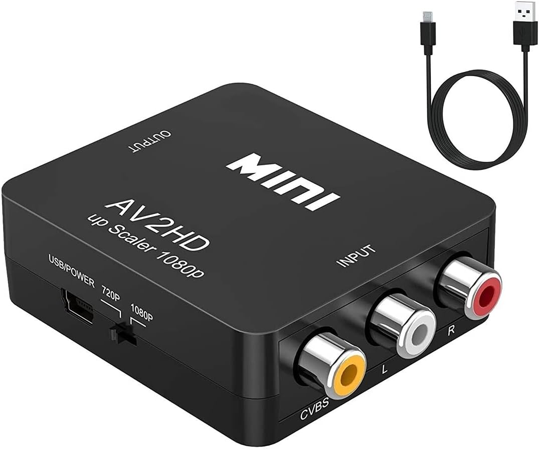 TFUFR RCA to HDMI Adapter, AV to HDMI Converter, Philippines Ubuy