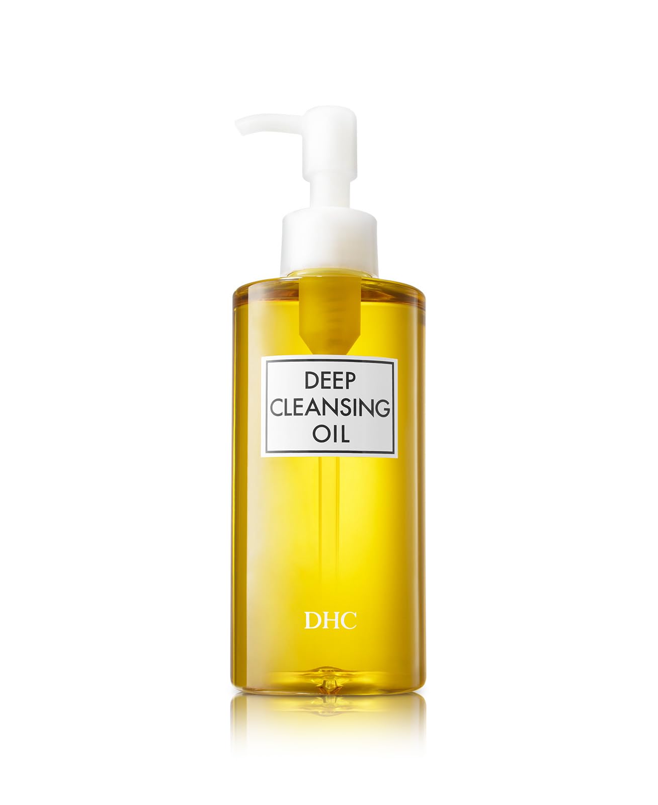 DHC Deep Cleansing Oil, Facial Cleansing Oil, Makeup Remover, Cleanses without Clogging Pores, Residue-Free, Fragrance and Colorant Free, All Skin Types, 6.7 fl. oz.