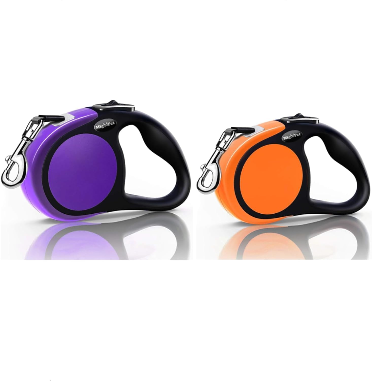 Heavy Duty Retractable Dog Leash-16ft Strong & Durable Walking Leash for S to L Dogs up to 45/115 lbs, Upgraded Lock System, Non Slip Grip, Tangle Free