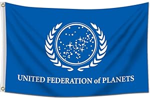 Federation Flag: Unite the Stars 3x5 ft Dorm Banner