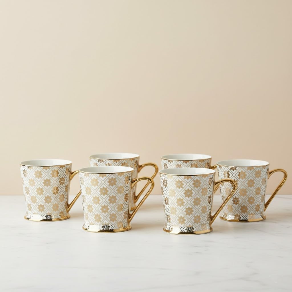 Femora Bridal Mahendi Tea Cups - Set of 6 -11