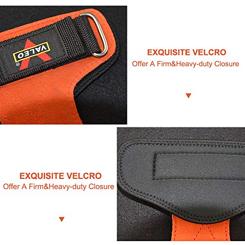 pedkit Las para levantamento de peso com ganchos Las de levantamento de couro para levantamento de p