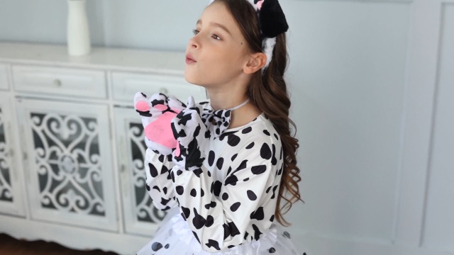 Disfraz Dalmatian 101 Days of School para Niñas L (8-10 años) miniatura 7