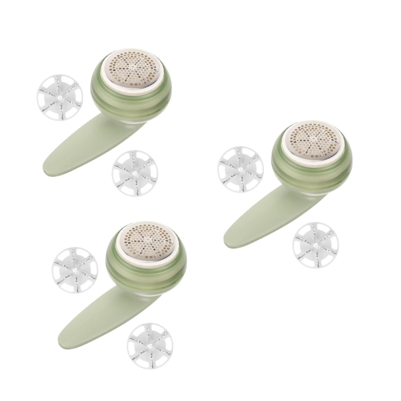 Healeved 3 Set Rimuovi pelucchi rasoio per abbigliamento rasoio portatile per abbigliamento dispositivo di rimozione attrezzo kit levapelucchi per vestiti rasoio in tessuto fuzz Metallo