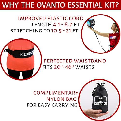image for OVANTO Volleyball Training Equipment Aid – Solo Volleyball Equipment