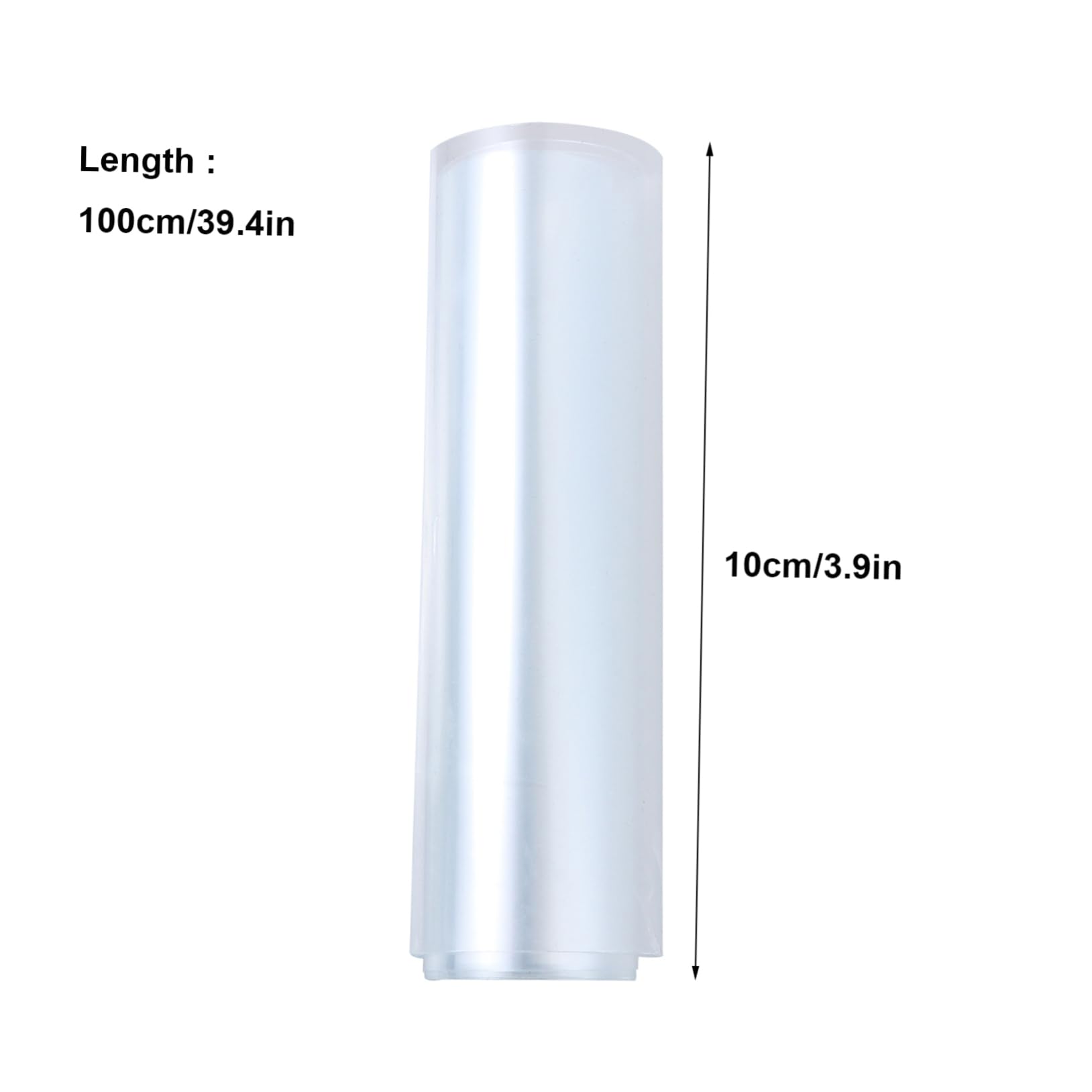 Cabilock 1 Set Clear Car Protection Film Transparent Vehicle Surface Coating Film for Bumper and Hood Durable Scratch Resistant Adhesive Protector