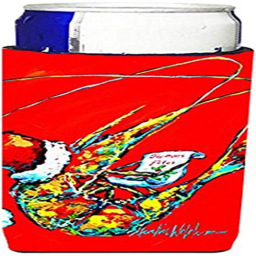 Happy Holidays Shrimp Ultra Beverage Insulators for slim cans MW1197MUK