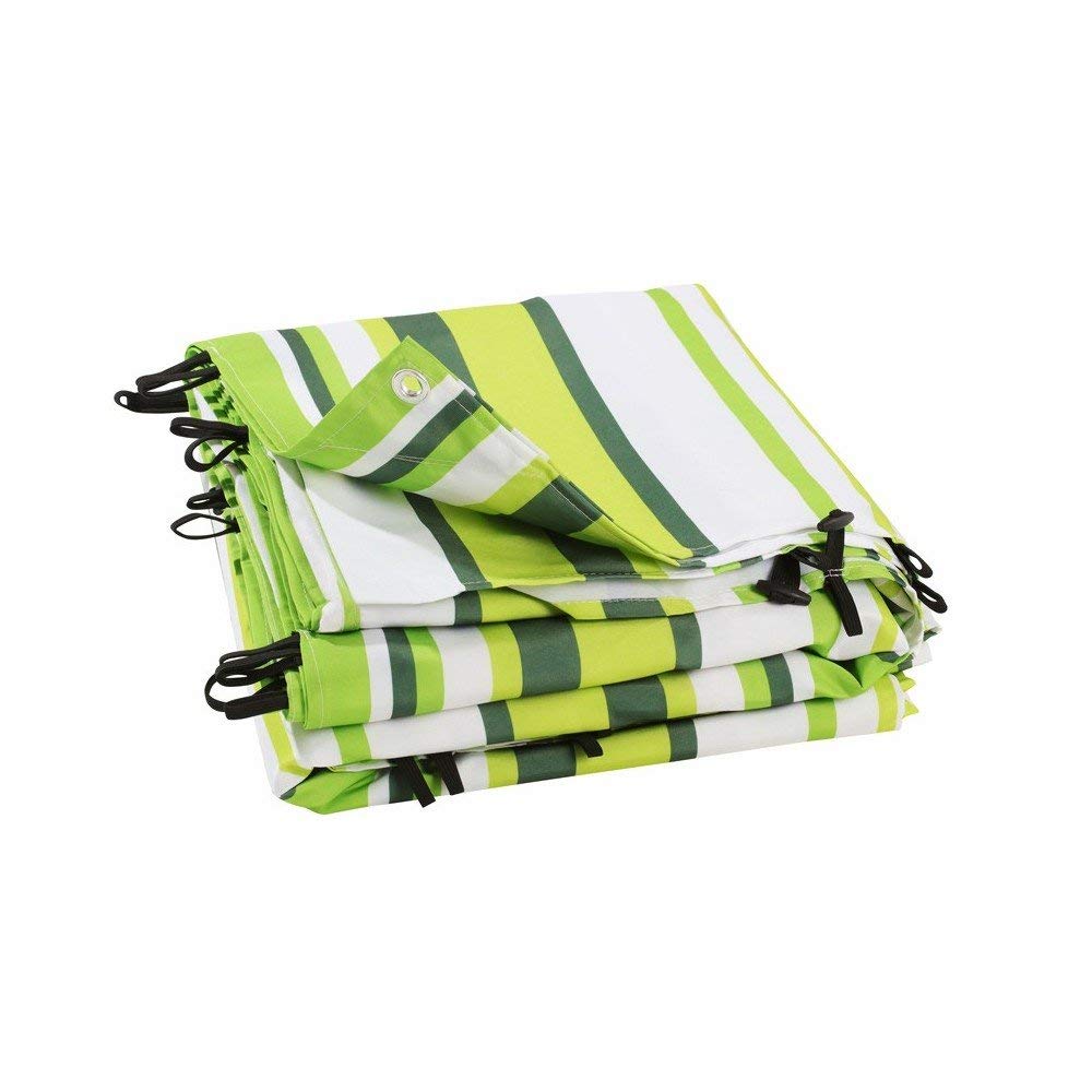 TERRE JARDIN Toile de Rechange pour auvent 3 x 4m - - Vert