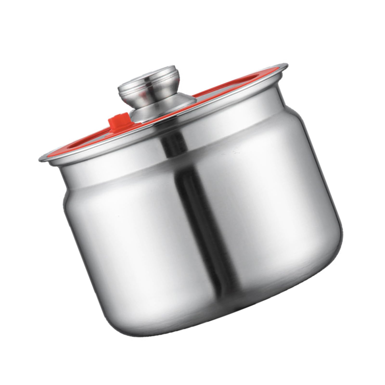 Robuster Edelstahl Lebensmittel Lagerbehälter Mit Tragbaren Designs Für Reismehl Zucker Kaffee Küche Organisation Edelstahl Lebensmittellagerbehälter