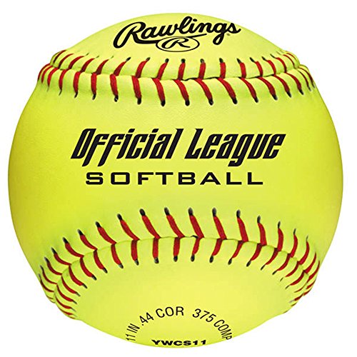Rawlings YWCS11-BOX6 Ywcs11-11" Official League Recreational Fastpitch