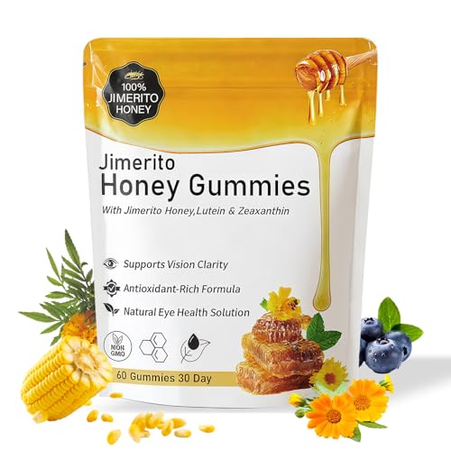 Jimerito Honey Lutein Gummies Lutein & Zeaxanthin Supplements20mg Gummies-30-day Supply (1pc)