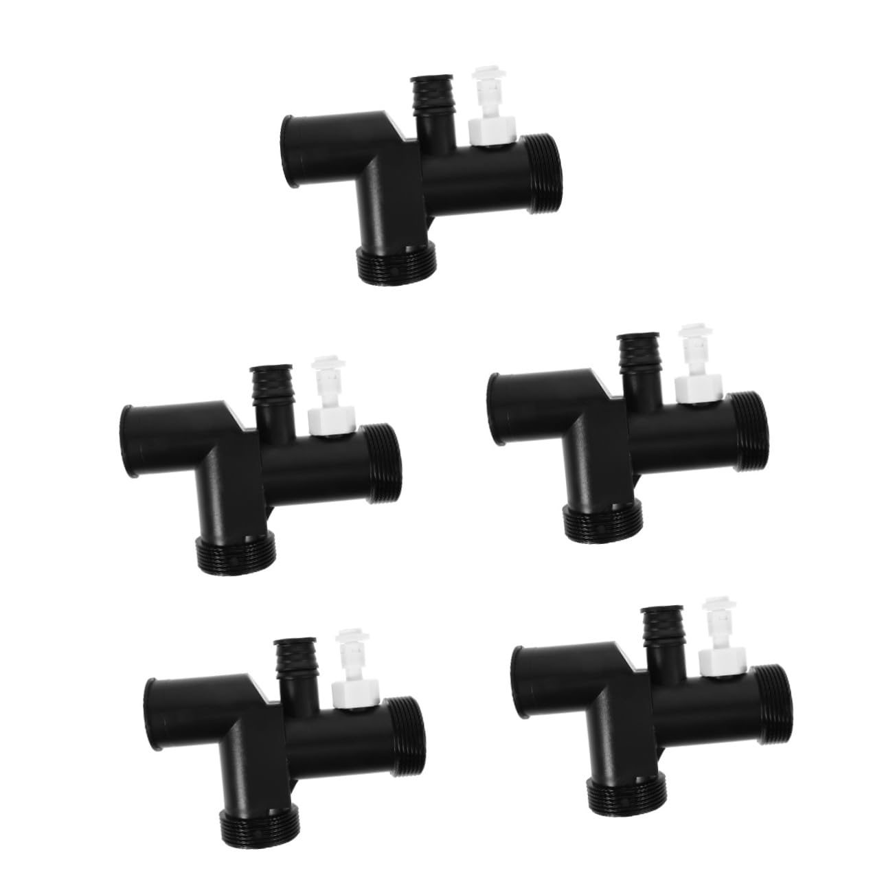 Uonlytech 5pièces Tuyau De Connexion Pour Évacuation De Déchets De Cuisine Raccordement Pour Système Déchets Installation Facile Et Anti-retour Pour Drainage Propre