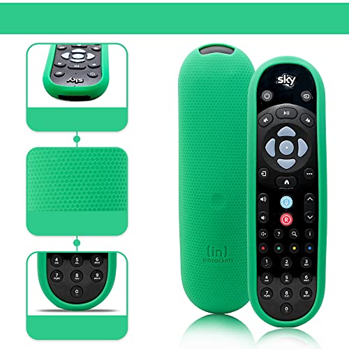 Inbrackets Case Skin for Sky Q Remote, Shockproof Cover Case Skin for Latest Sky Q Remote Control EC202 - Image 2