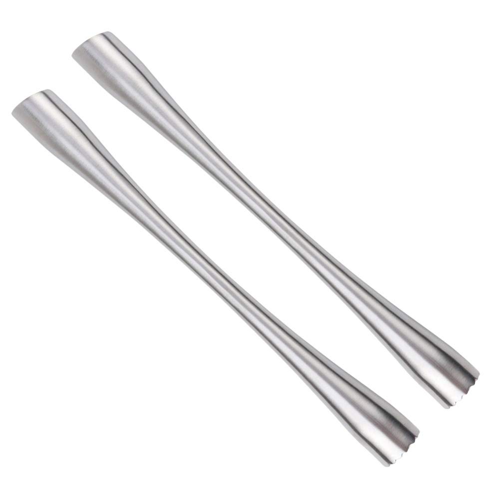 Hemoton Ergonomic 2 Pack Tooth Grinding Rods Portable Bar Sticks for Efficient Mixing Made of Safe Material