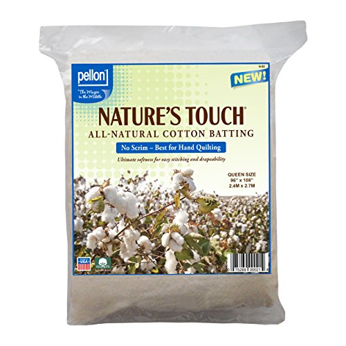 Pellon Natural Cotton Batting - Queen 96x108