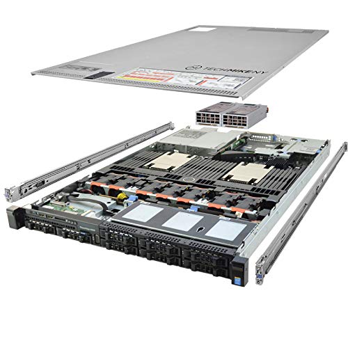 TechMikeNY Server 2X E5-2697v3 2.60Ghz 28-Core 128GB RAM 8X Caddies PowerEdge R630 (Renewed)
