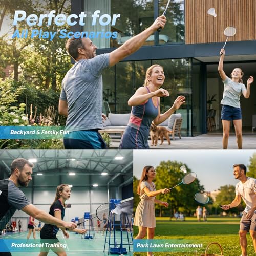 Image of HIRALIY 12 /24 Pack Badminton Birdies Nylon, Durable Shuttlecocks for Backyard & Baseball Batting Practice, Wind Resistant Yellow /Pink Bulk Ball Set for Family, Beginners & Outdoor Sports