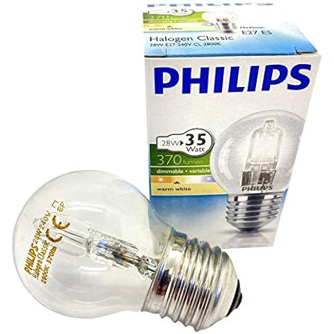 Philips Weigand Glühlampe Halogen 28 Watt E27 I Neu seit Februar 2021 I Cover
