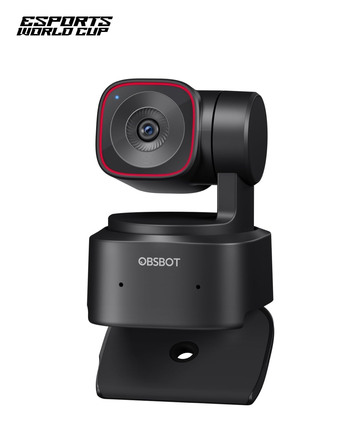 OBSBOT Tiny 2 Lite - Webcam 4K per PC, Webcam PTZ in Streaming con Sensore 1/2”, Tracking AI, Controllo dei Gesti, 60 FPS, HDR, Microfoni, Funziona con Conferenze, Riunioni Zoom.