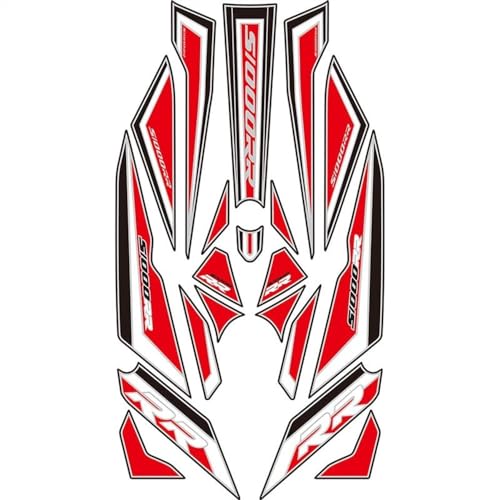 Protection réservoir S1000RR autocollant réfléchissant moto