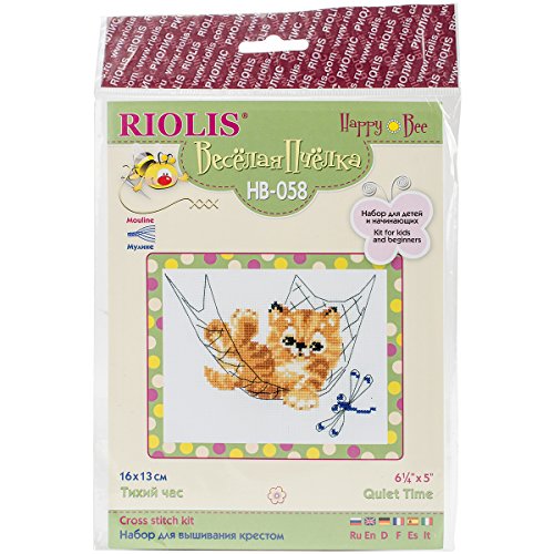 Happy Bee HB-058 - Kit de Punto de Cruz contado