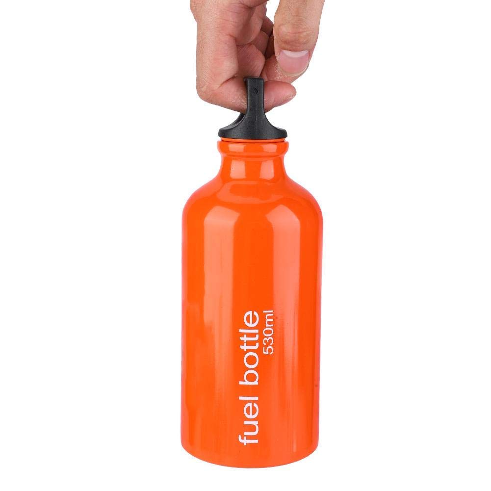 Butelka na paliwo, 530 ml, aluminiowa kuchenka gazowa, zbiornik na benzynę, butelkę, olej, pojemnik do przechowywania na zewnątrz, kemping, wędrówki