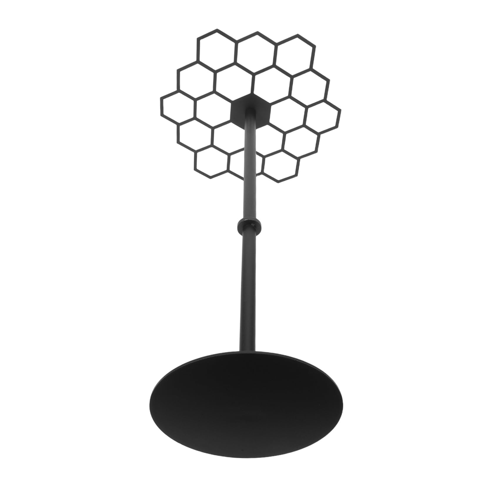 ULTECHNOVO Expositor de Medallas de Metal Giratorio para Escritorio Soporte Resistente para Colgar Medallas Compacto para Organizar Logros Deportivos