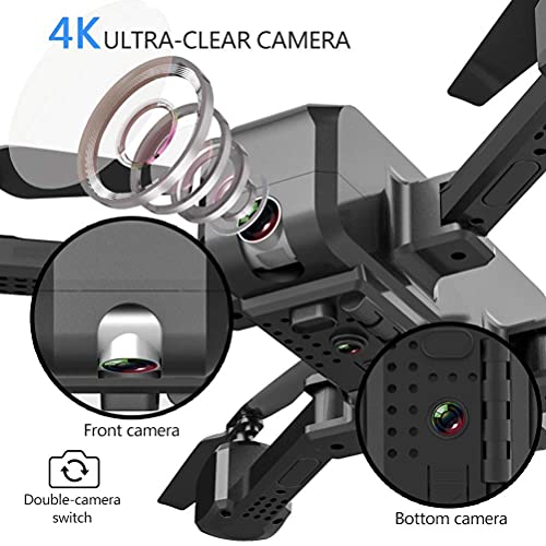 Dron de flujo óptico dual anticaídas con cámara 4K fácil de pilotar 6