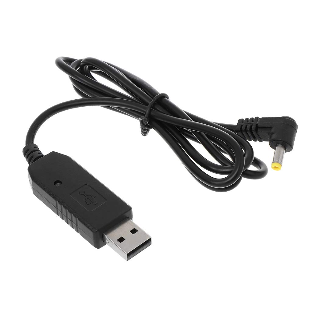 Cavo di Ricarica USB con indicatore Luminoso per Batteria prolungata BaoFeng UV-5R ad Alta capacità BF-UVB3 Plus Batery Ham Walkie Talkie Accessori per Radio Cavo Dati