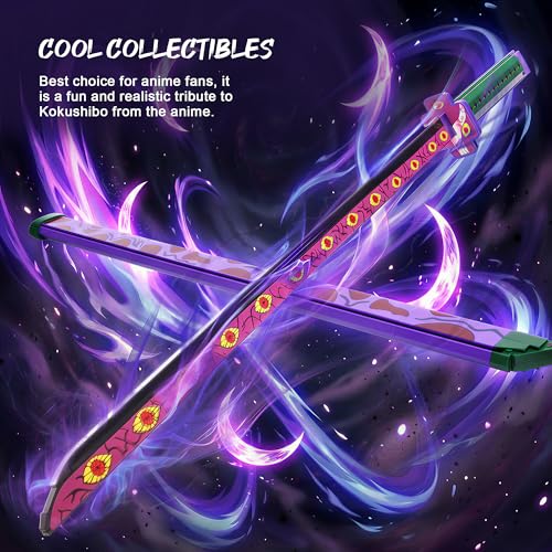 Image of Jorumo Sword Building Set, 39in Kokushibo Sword Building Block with Scabbard and Stand, Handmade Cosplay Anime Sword Toy Building Set for Collecting and Gifting, 789 pcs