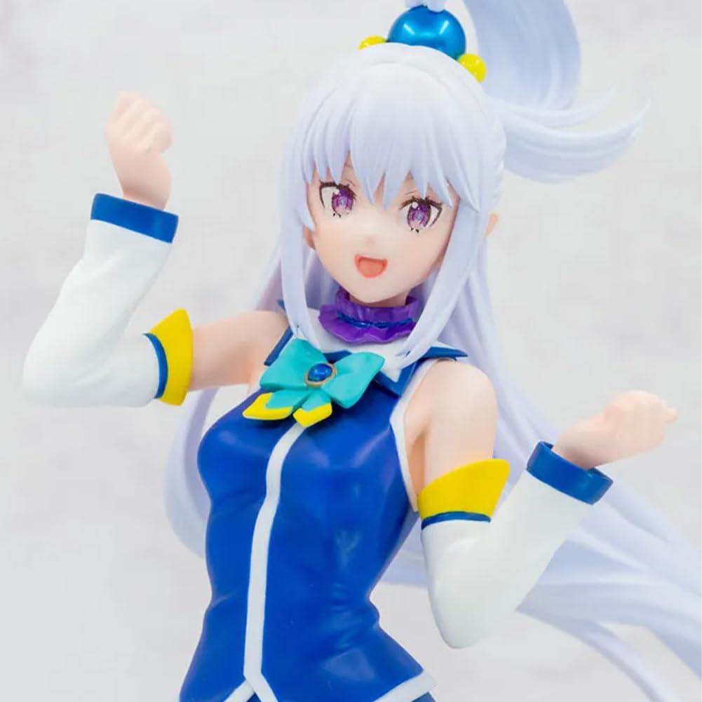 Zhongkaihua Re:0 - Figura de Emilia Aqua Outfit Anime Estatua de 20 cm de