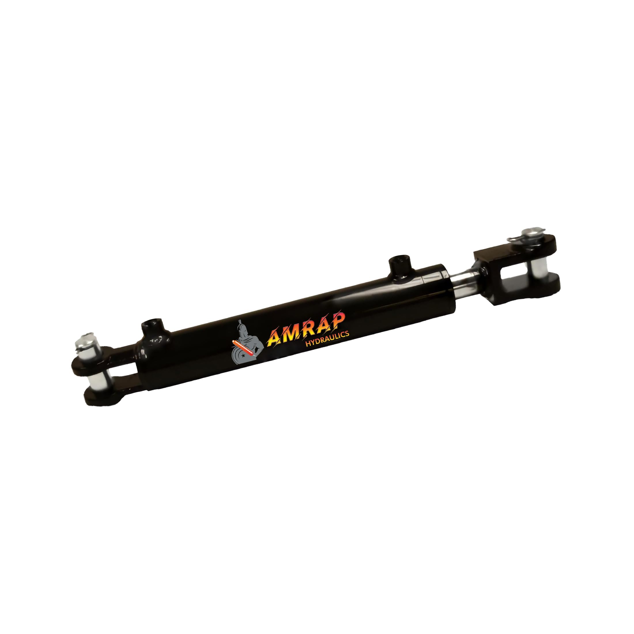 3x18 Hydraulic Cylinder - 3" Bore 18" Stroke Double Acting Welded Clevis Hydraulic Cylinder 3000 PSI Retracted: 28.25", Extended: 46.25", SAE #8