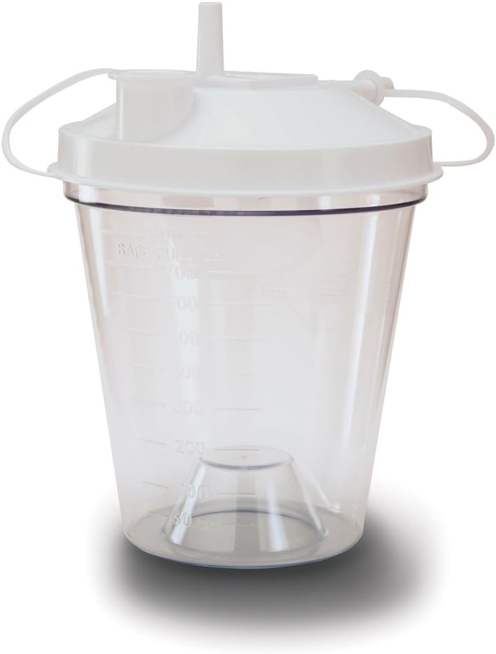 Drive Medical - 610-12B Disposable Suction Canister, Pack of 12 : Health & Household