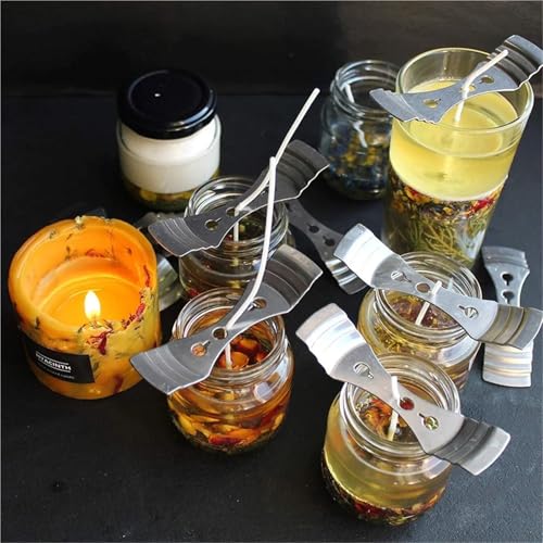 Candle Wick Holders 20-Pack de Acero Inoxidable miniatura 3